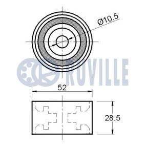 Rollensatz, Zahnriemen 5597450 von RUVILLE günstig für 49,65 € online kaufen