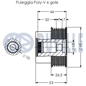 Rollensatz, Zahnriemen 5660950 von RUVILLE günstig für 57,16 € online kaufen