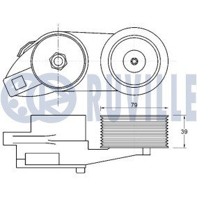 Rollensatz, Zahnriemen 5680750 von RUVILLE günstig für 113,99 € online kaufen