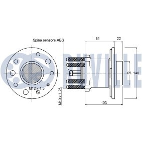 Radlagersatz 8302 von RUVILLE günstig für 41,99 € online kaufen