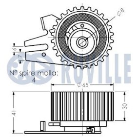 Zahnriemensatz 5584479 von RUVILLE günstig für 119,34 € online kaufen