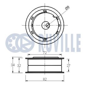Zahnriemensatz 5585070 von RUVILLE günstig für 68,76 € online kaufen