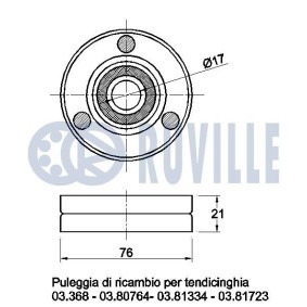 Zahnriemensatz 5592171 von RUVILLE günstig für 39,57 € online kaufen