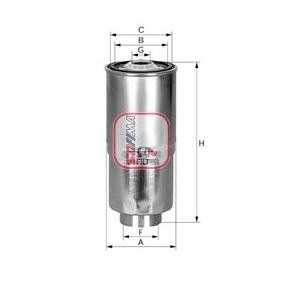 Kraftstofffilter des Herstellers SOFIMA - Originalware Artikelnummer: S 4380 NR