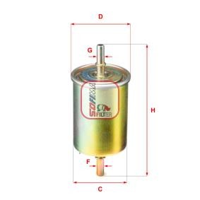 Achetez des Filtre à carburant SOFIMA S 1850 B à prix pour 44,58 €