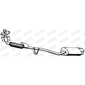 Acquista Silenziatore anteriore da WALKER 12349 a buon mercato per soli 92,23 €