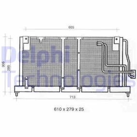 Compre Condensador de ar condicionado de DELPHI online para Tigra Mk I Coupe (S93) a preços moderados