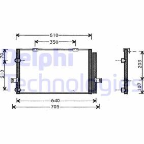 Acquista Condensatore climatizzatore da DELPHI TSP0225367 a buon mercato per soli 157,37 €