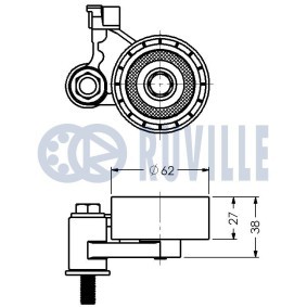 Radlagersatz 5364 von RUVILLE günstig für 116,52 € online kaufen