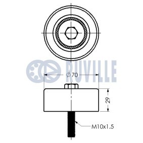 Zahnriemensatz 5730870 von RUVILLE günstig für 101,11 € online kaufen