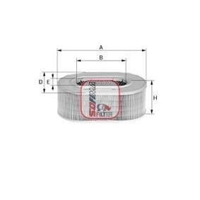 MITSUBISHI Luftfilter von SOFIMA