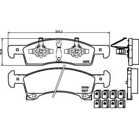 Bremsbeläge MDB2288 von MINTEX günstig für 55,06 € online kaufen