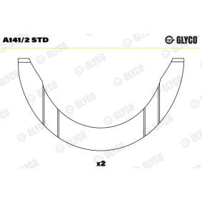 Acquista Spessore di registro, Albero a gomiti da GLYCO A141/2 STD a buon mercato per soli 9,21 €