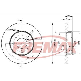 Bremsscheibe BD-0602 von FREMAX günstig für 58,92 € online kaufen