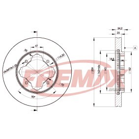 Acquista Disco freno da FREMAX BD-0836 a buon mercato per soli 65,77 €