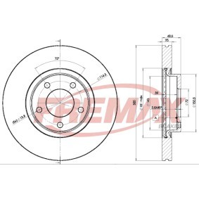 Compre Disco de travão da FREMAX BD-3273 a um preço baixo por 95,81 €