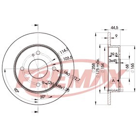 Bremsscheibe BD-4201 von FREMAX günstig für 44,56 € online kaufen