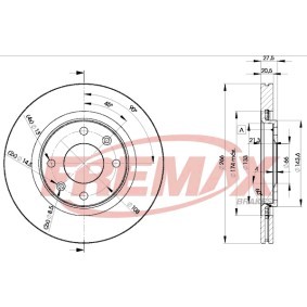 Bremsscheibe BD-4697 von FREMAX günstig für 52,10 € online kaufen