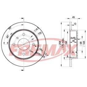Bremsscheibe BD-9901 von FREMAX günstig für 43,92 € online kaufen