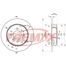 Bremsscheibe BD-5401 von FREMAX günstig für 43,86 € online kaufen