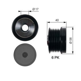 Generatorfreilauf OAP7158 von GATES günstig für 66,82 € online kaufen