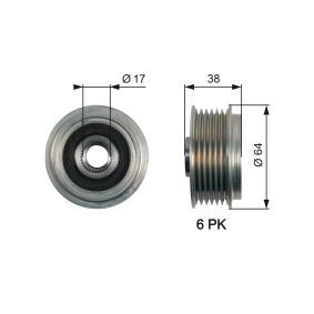 Köp Frihjulskoppling, generator av GATES OAP7165 till det låga priset 1065,09 kr