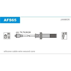 Acquista Kit cavi candele da JANMOR AFS65 a buon mercato per soli 27,78 €