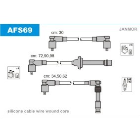 Acquista Kit cavi candele da JANMOR AFS69 a buon mercato per soli 85,77 €