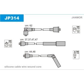 Zündleitungssatz JP314 von JANMOR günstig für 18,14 € online kaufen