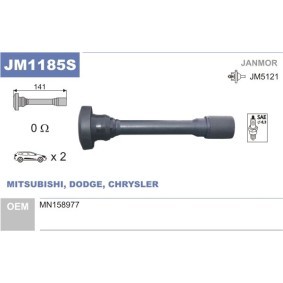 Zündkerzenstecker des Herstellers JANMOR - Originalware Artikelnummer: JM1185S