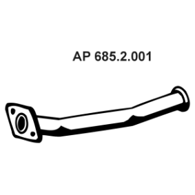 Abgasrohr 685.2.001 von EBERSPÄCHER günstig für 20,13 € online kaufen