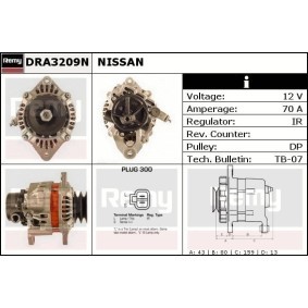 Lichtmaschine DRA3209N von DELCO REMY günstig für 226,90 € online kaufen