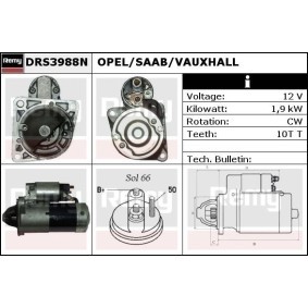 Köp Startmotor av DELCO REMY DRS3988N till det låga priset 2301,37 kr