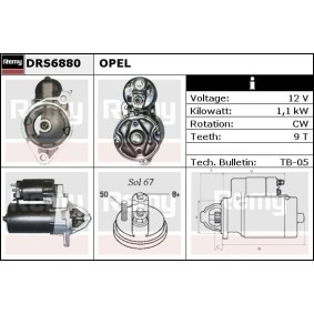 Anlasser DRS6880N von DELCO REMY günstig für 86,18 € online kaufen