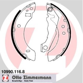 Bremsbackensatz 10990.116.8 von ZIMMERMANN günstig für 99,40 € online kaufen