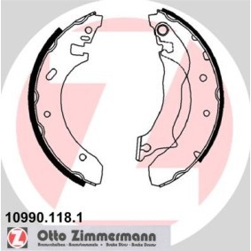 Bremsbackensatz 10990.118.1 von ZIMMERMANN günstig für 92,28 € online kaufen