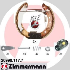 Bremsensatz, Trommelbremse für NISSAN von ZIMMERMANN