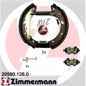 Acquista Kit freno, Freno a tamburo da ZIMMERMANN 20990.128.0 a buon mercato per soli 306,51 €