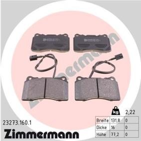 Bremsbeläge für ALFA ROMEO von ZIMMERMANN