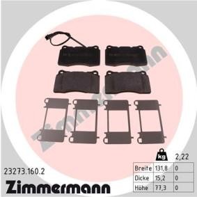 Bremsbeläge für ALFA ROMEO von ZIMMERMANN