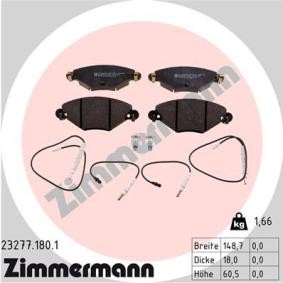 Bremsbeläge 23277.180.1 von ZIMMERMANN günstig für 61,02 € online kaufen