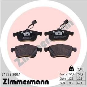 Bremsbeläge für ALFA ROMEO von ZIMMERMANN