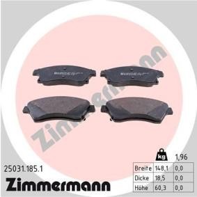Acquista Kit pastiglie freni da ZIMMERMANN 25031.185.1 a buon mercato per soli 68,73 €