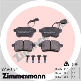 Bremsbeläge für ALFA ROMEO von ZIMMERMANN