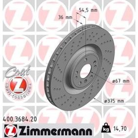 Bremsscheibe von ZIMMERMANN