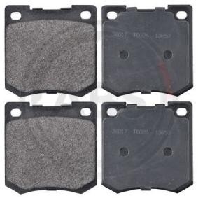 Compre Pastilhas de travão da A.B.S. 36017 a um preço baixo por 15,83 €
