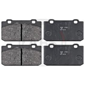 Osta Jarrupalat, levyjarru A.B.S.:llä 36006 edullisesti hintaan 17,95 €