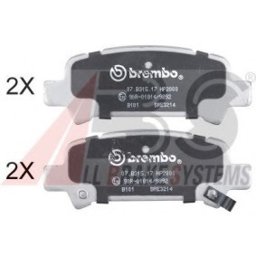 Compre Pastillas de freno de A.B.S. online para IMPREZA Fastback a precios moderados