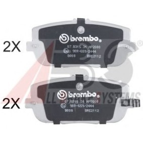 Bremsbeläge 37550S von A.B.S. günstig für 72,91 € online kaufen