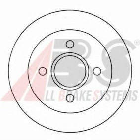 Acquista Disco freno da A.B.S. 16375 OE a buon mercato per soli 25,53 €